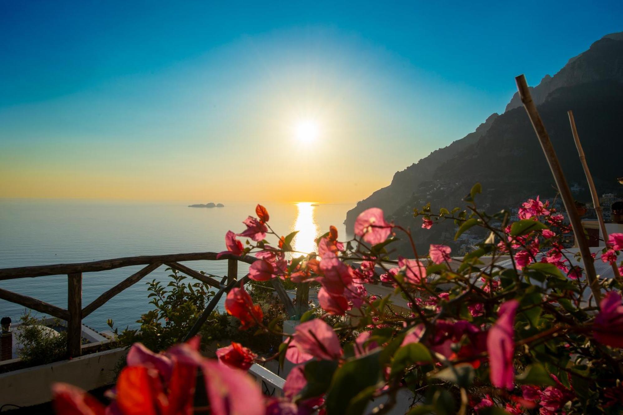 Aria Di Mare,Near Elevator, Few Steps, Parking, Garden Appartement Positano Buitenkant foto